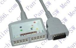 EKG-10010A 20298 90-001 Integrated ECG cable, 10 leads, banana end, IEC color coding EKG-10010B 20298 93-001 Integrated ECG