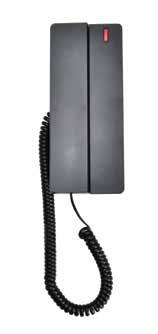 Main base supports up to three additional handsets. Analog or VoIP. Desk or wall-mountable. Optional USB ports.