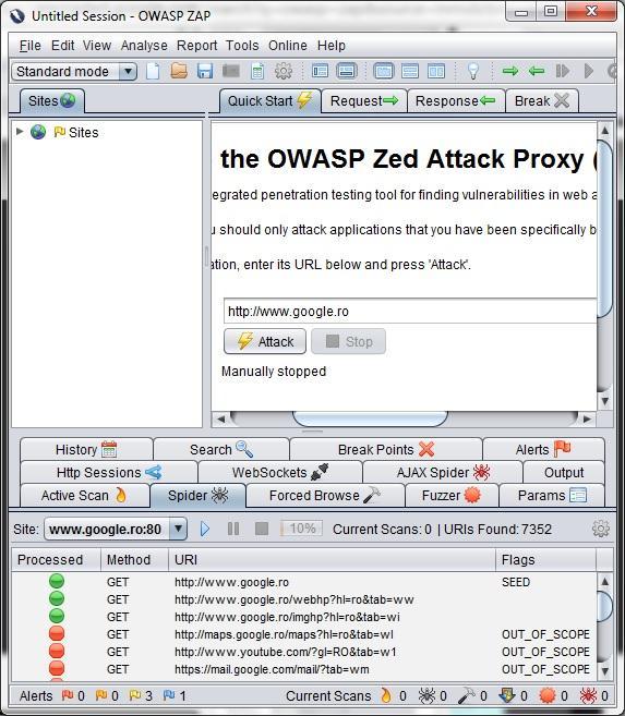 OWASP Zed Attack Proxy (ZAP) ZAP Proxy is an