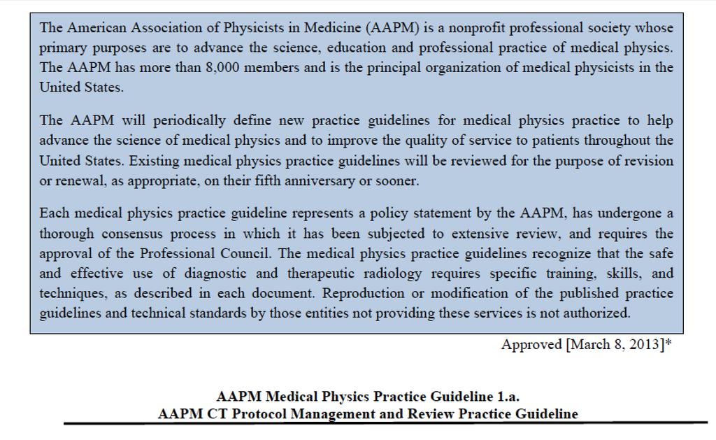 AAPM Medical