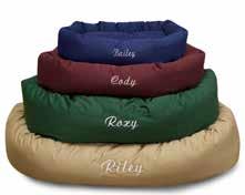 CUSTOM Embroidered Pet Beds AVAILABLE IN