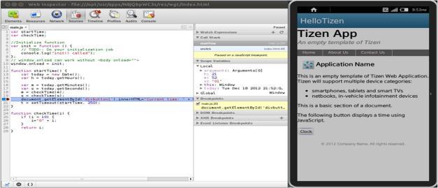 Remote Inspector Javascript debugger based on Webkit s web inspector Runs on