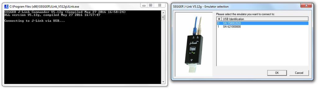 3 Flashing the Sniffer Firmware Using External J-Link Probe While the sniffer firmware may come pre-flashed on the USB-KW41Z board, it may need to be reflashed if the board does not contain it.