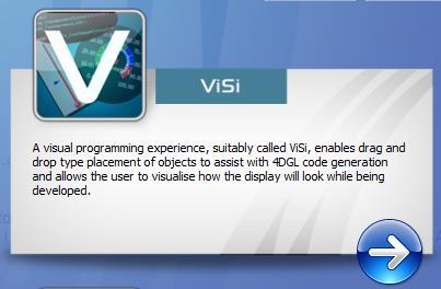 4.2. ViSi A visual programming experience, suitably called ViSi, enables drag-and-drop type