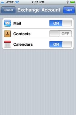 If you already have Contacts, a screen displays asking if you want to keep your current contacts