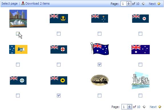 7) Change the search box from Australian Flag to Australia and click Go to search once again. This time you ll have a lot more results.