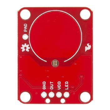 Page 2 of 7 Required Materials AT42QT1010 Capacitive Touch Breakout Board Arduino, RedBoard or any Arduino-compatible board.