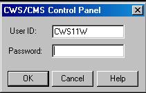 Understanding CWS/CMS To start the CWS/CMS application, click on the Teddy bear with a lock icon on the bottom of the screen. After clicking on the icon shown above, the following screen appears.