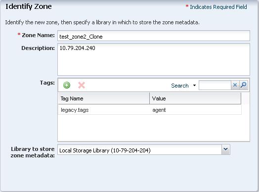 the zone when you create it. You can make clones of zone and manage their configuration. 1.