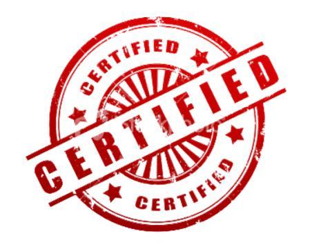 Certification Renewal Certified practitioners need to continue to develop Education/Training Applying