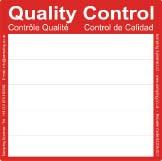 Quality Control Labels Quality Control Labels are available printed on either Ultra Adhesive or PharmaLabels.