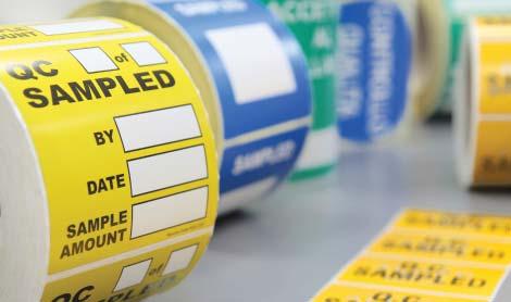Clear Labels A see-through label with a food grade adhesive Clear Labels are ideal for sealing bags and sacks.