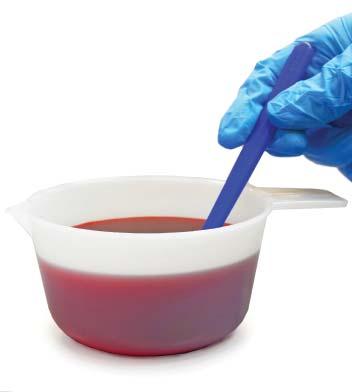 SteriWare Bowls Ideal for handling and mixing Powders and Liquids The Disposable Bowl is ideal for pre-mixing potent drugs and highly coloured substances prior to blending.