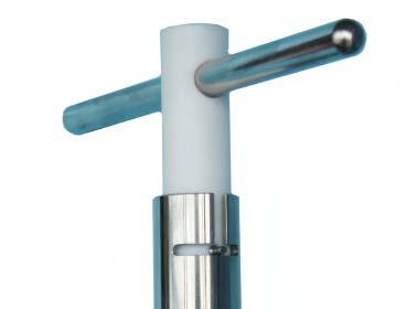 Bayonet Handle Allows simple operation Quick disconnect system so sampler can be dismantled in seconds.