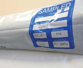 Disposable Sack Sampler Pre-Sterilised Disposable Samplers Pre-Sterilised The disposable Sack Sampler is a hygienic, single use device that has been specially designed to take samples through the