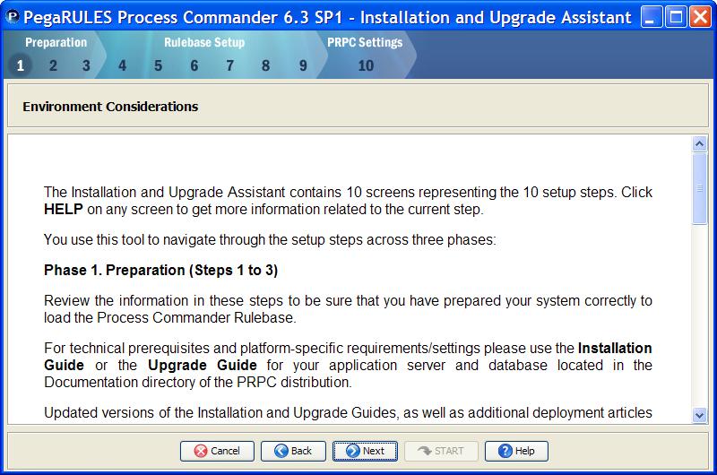 Steps 4 to 9 - Rulebase Setup See Step 1, Environment Considerations in this guide for more