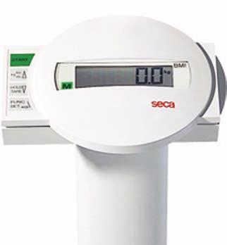 doctors practices. With its transport castors, the column scale is also easy to move around. The seca 799 is equipped with several intelligent functions.