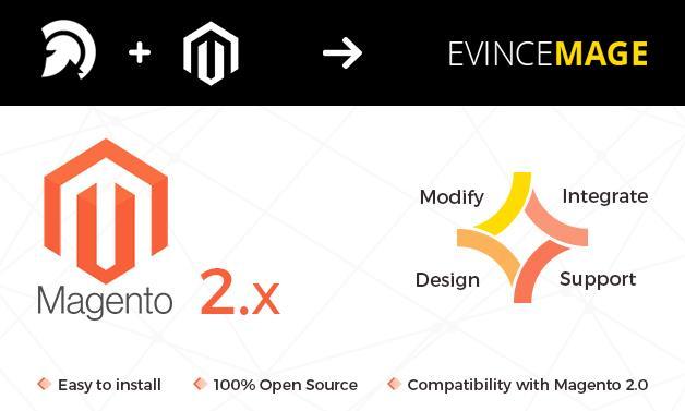 Evince + Magento = Evince Mage Our passion is to build strong Magento extension for mobile based and desktop web themes.