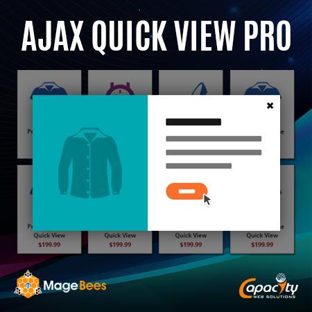 Ajax Quick View Pro Extension User Manual https://www.magebees.