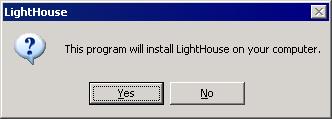 2. After download, copy the file LightHouse.