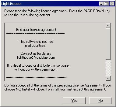 Double click it. A dialog window appears: Click Yes 4.