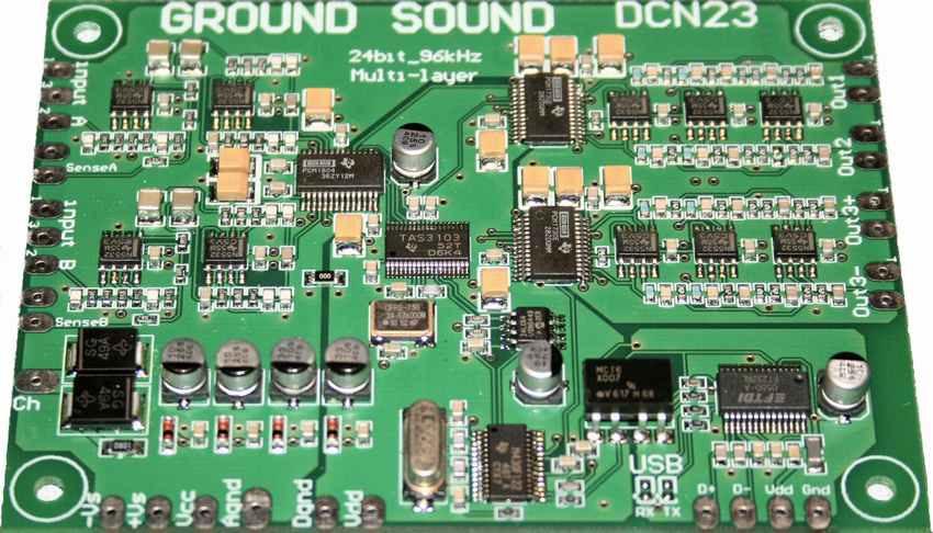 Systems High End Stereo setup Supreme Surround Sound Systems DCN23 Module Description DCN23 is a high performance digital crossover filter with equalization and delay.