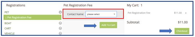 a) Expand the section you are interested in by clicking on the arrow on the right. b) Click the green link for the item you wish to purchase.