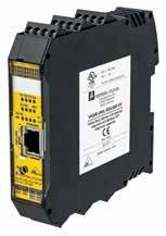 Safety Monitors KE4 Safety Monitor Can stand alone and replace safe micro PLCs Can be added to an existing AS-Interface system where safety is desirable Memory card available for easy program