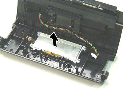 2.2 Replacing the LCD Unit 2.2 Replacing the LCD Unit 1) Remove the Right Cover, Left Cover, Front Cover and CPU PC Board. (Refer to Section 2.