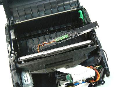 (Refer to Section 2.1 Replacing the CPU PC Board.) 2) Release the Hooks, then remove the Media Sensor Holder Ass y upward.