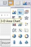 Display and Share Data 404 Figure 13-22 Chart Type button and menu 6. Click the Chart menu and select Chart Type.