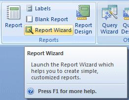 For those who are accomplished with Access reports from earlier versions of Access this will be a whole new adventure with the Tab/Ribbons of 2010 Office.
