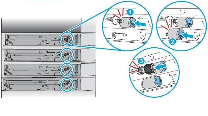 Figure 41. Install the rollers 2.