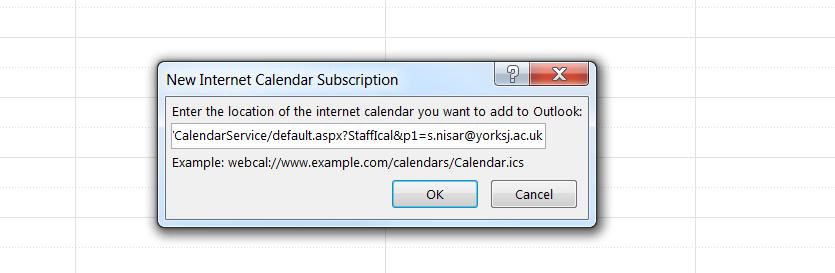 2 P a g e Download Calendar onto Outlook 2010 Step 1: Select the
