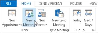 Schedule a meeting In Outlook, a meeting includes other people and can include resources, such as conference rooms. You ll get responses to your meeting requests in your Inbox.