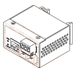 function on FX port Provides increased noise immunity Extended environmental specification -40~+75 C Introduction This true mini, rugged Industrial media