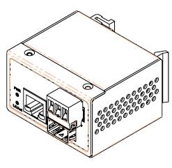 With its multi-purpose design, it can also be used for din-rail or wall-mounted.
