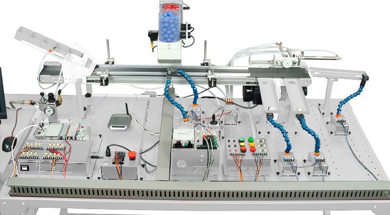 Available Training Systems Flexible Manufacturing System 588546 (5901-30) The Flexible Manufacturing System allows students to familiarize themselves with manufacturing applications commonly