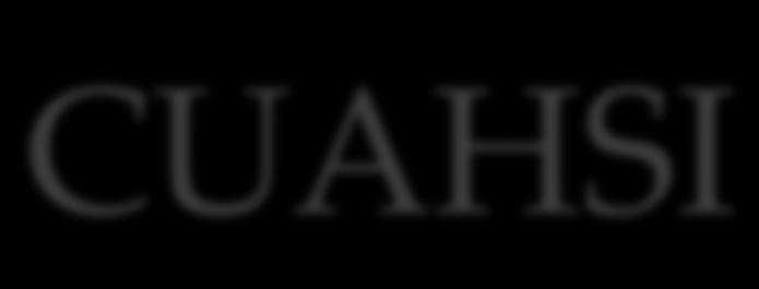CUAHSI Consortium of Universities for the Advancement of Hydrologic Science, Inc.