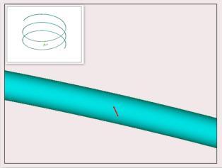 285mm, Tube thickness= 0.685. The applied internal pressure P= 100MPa. The material properties are E= 200GPa and Poisson s ratio ν= 0.3. The finite element model was generated using ANSYS 12.0. The model was meshed suitably using Shell93 element in ANSYS.