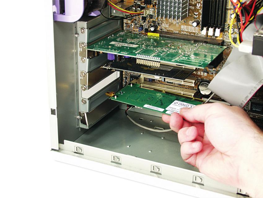 Please consult the PC Manufacturer's documentation for PCI installation instructions.