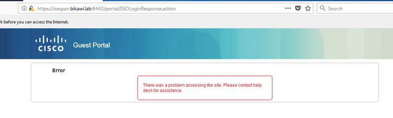 ISE has successfully redirected the user to IDP. However, no response back to ISE and the bad SAML request appears. Identify that OKTA does not accept our SAML request below is the request.