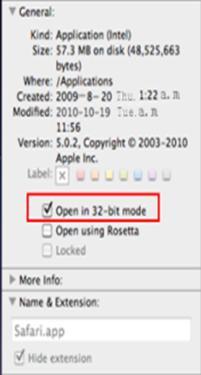 The setting steps are as follows: 1 Right click safari icon and select Show in Finder. 2 Select Applications Right click Safari. App Select Get Info. 3 