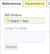 References page Select Mill Window in