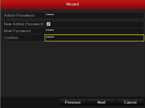 Using the Start Wizard By default, the Setup Wizard starts once the SYSTEM has loaded, as shown in Figure below. Start Wizard Interface Operating the Setup Wizard: 1.