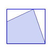 Now the quadrilateral is a component, which means it s considered to be a single object