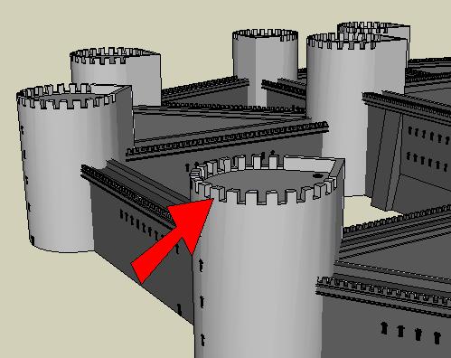 Rather than recreating another chess piece project, this project will show something similar: how to create a turret of a castle, such as the ones shown below.