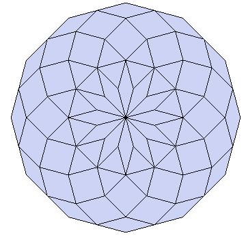 same two circles, and this time use a rotation angle of 30 degrees