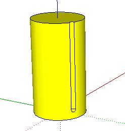 Modeling a Fluted Column in Google SketchUp Step 2: The Rest of the Column 1.
