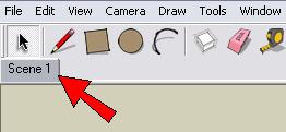 Scenes and Animation in Google SketchUp 8. To save this view, choose Window / Scenes from the main menu. Make sure all of the boxes are checked.